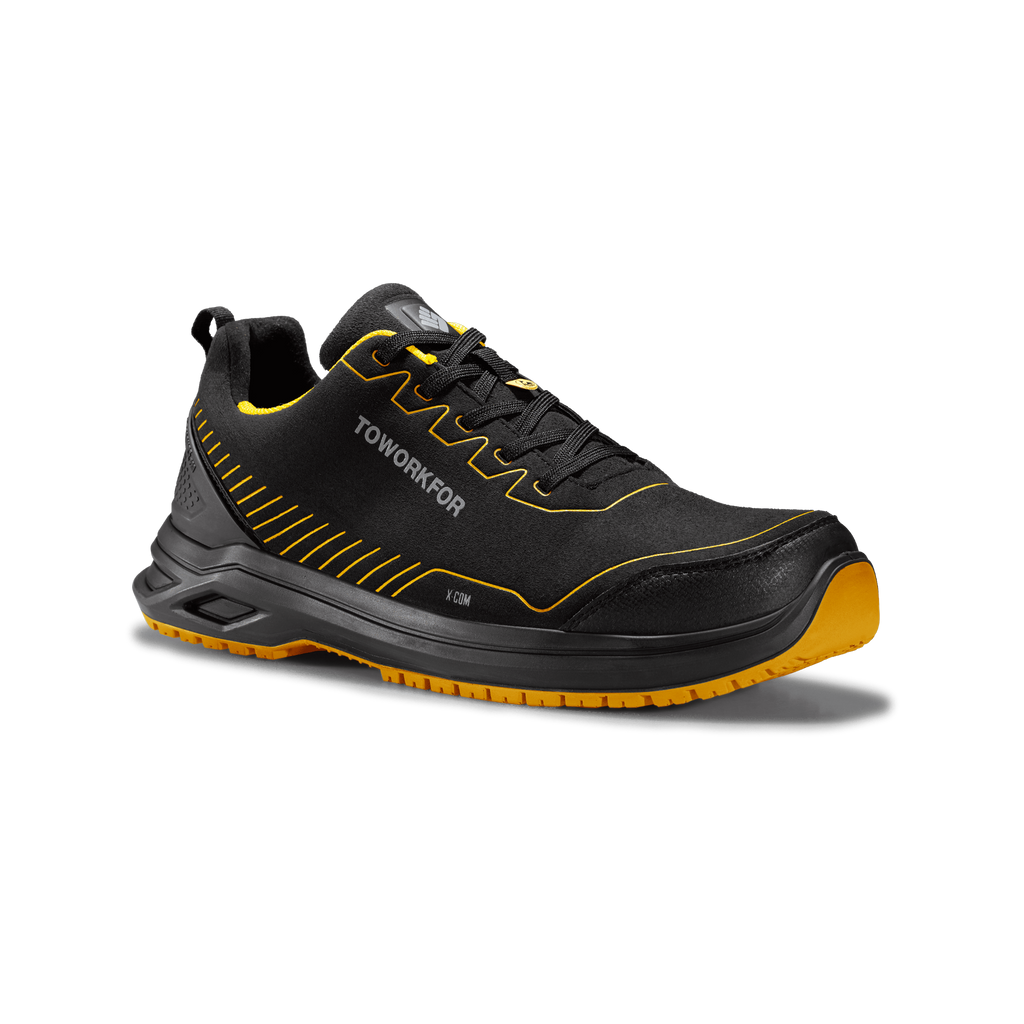 6A20.60 - Chaussures de sécurité X-102 S3/SRC/ESD Noir/Jaune