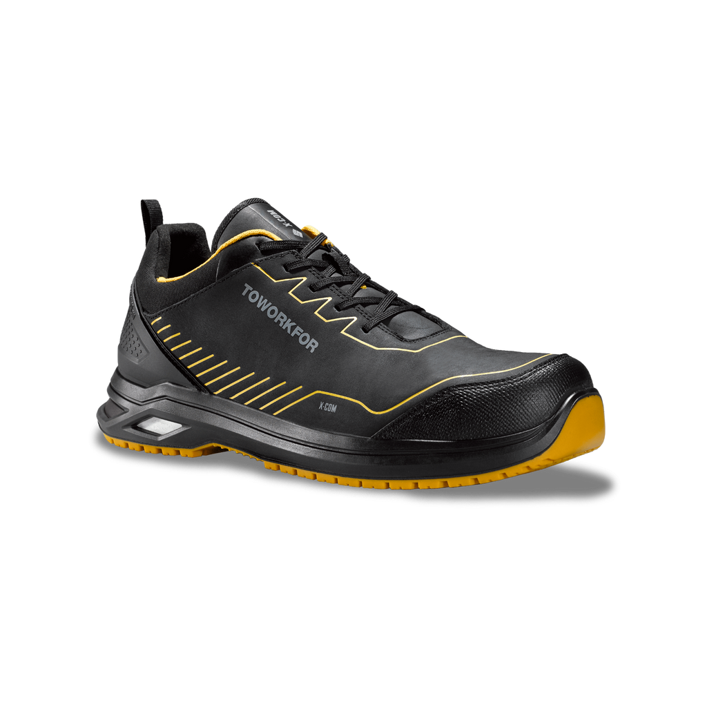 6A25.70 - Sicherheitsschuhe X-504 S3/SRC/ESD Schwarz/Gelb