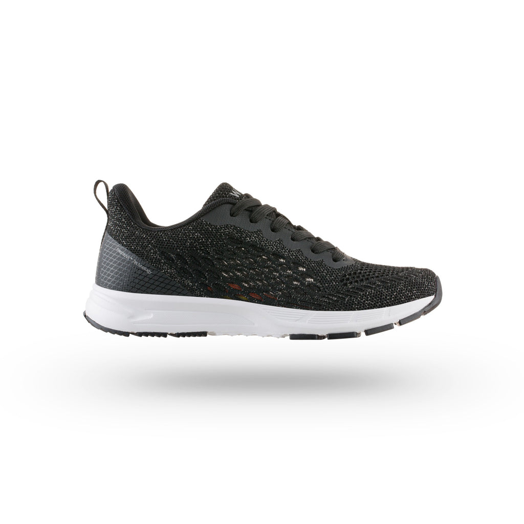 BR19 - Sneakers BREELITE 19 Schwarz mit Glitzer