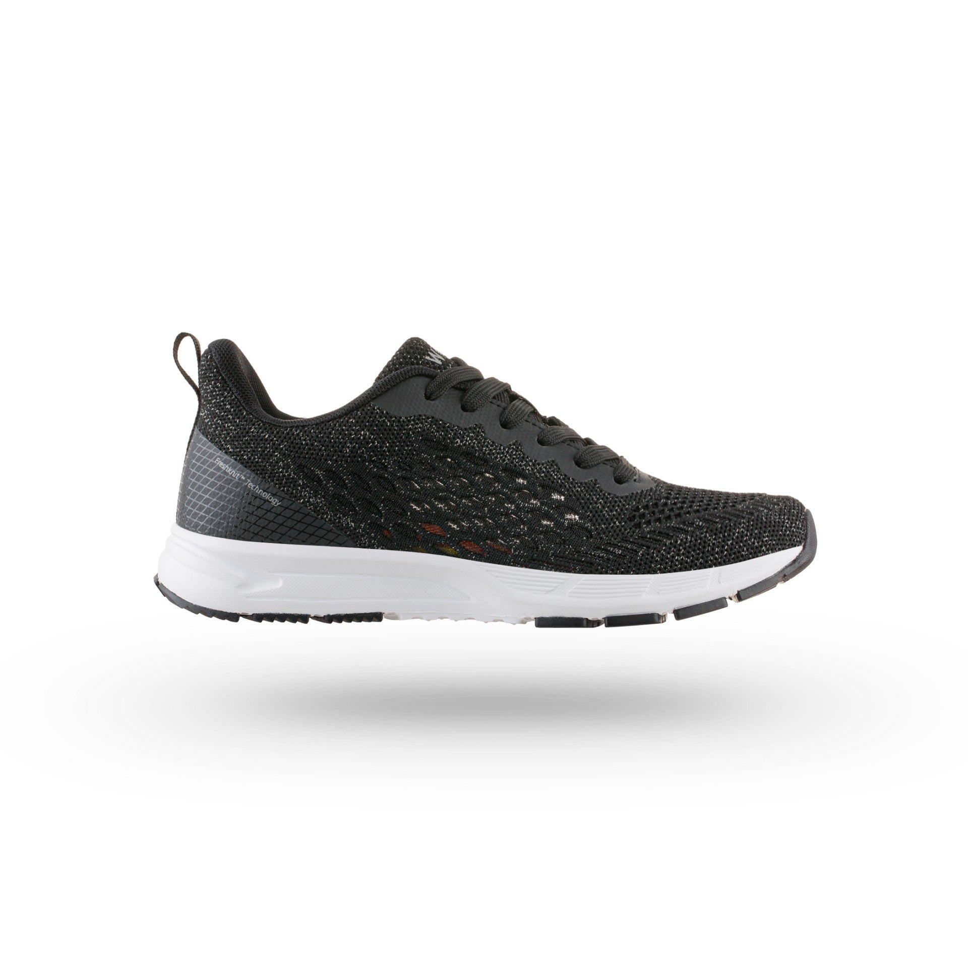 BR19 - Sneakers BREELITE 19 Schwarz mit Glitzer