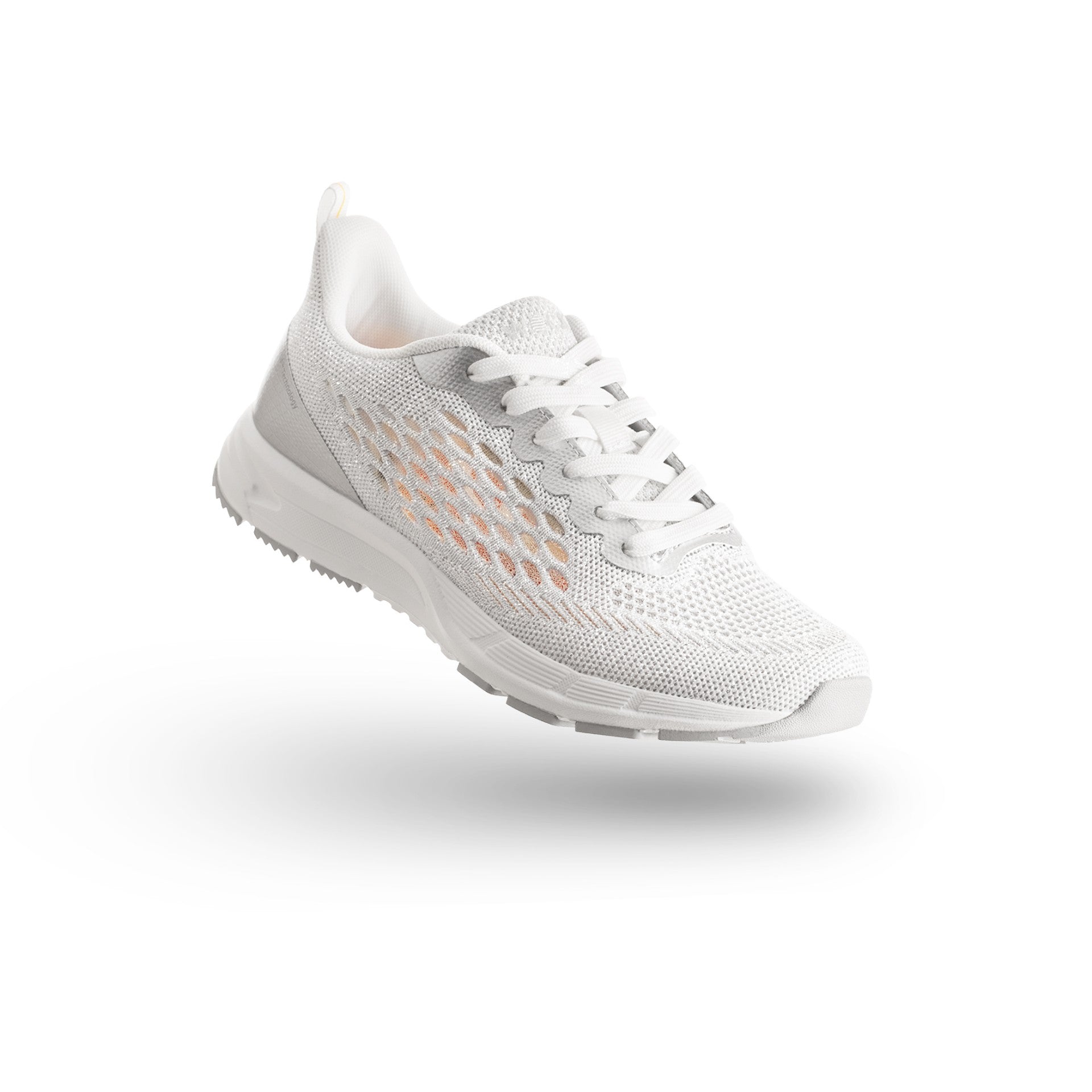 BR21 - Sneakers BREELITE 21 Silber mit Glitzer