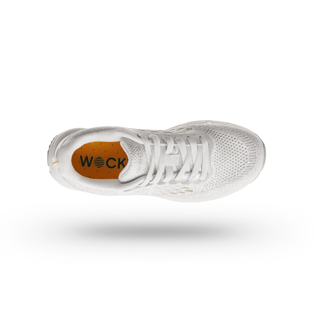 BR21 - Sneakers BREELITE 21 Silber mit Glitzer