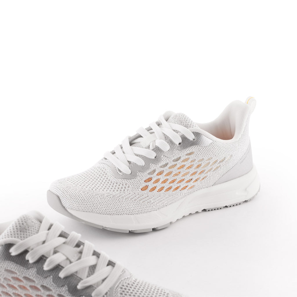 BR21 - Sneakers BREELITE 21 Silber mit Glitzer