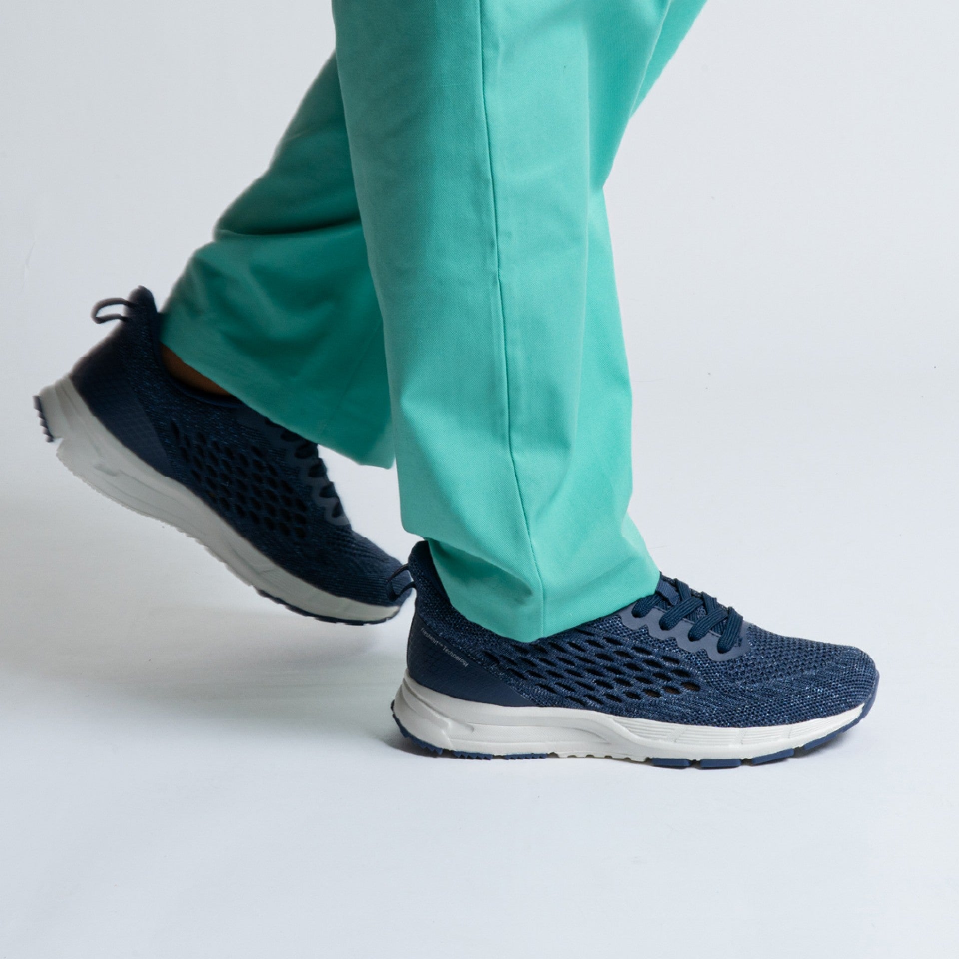 BR22 - Sneakers BREELITE 22 Blau mit Glitzer