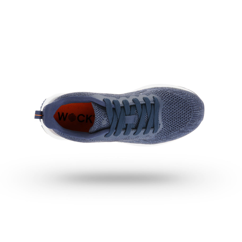 BR22 - Sneakers BREELITE 22 Blau mit Glitzer
