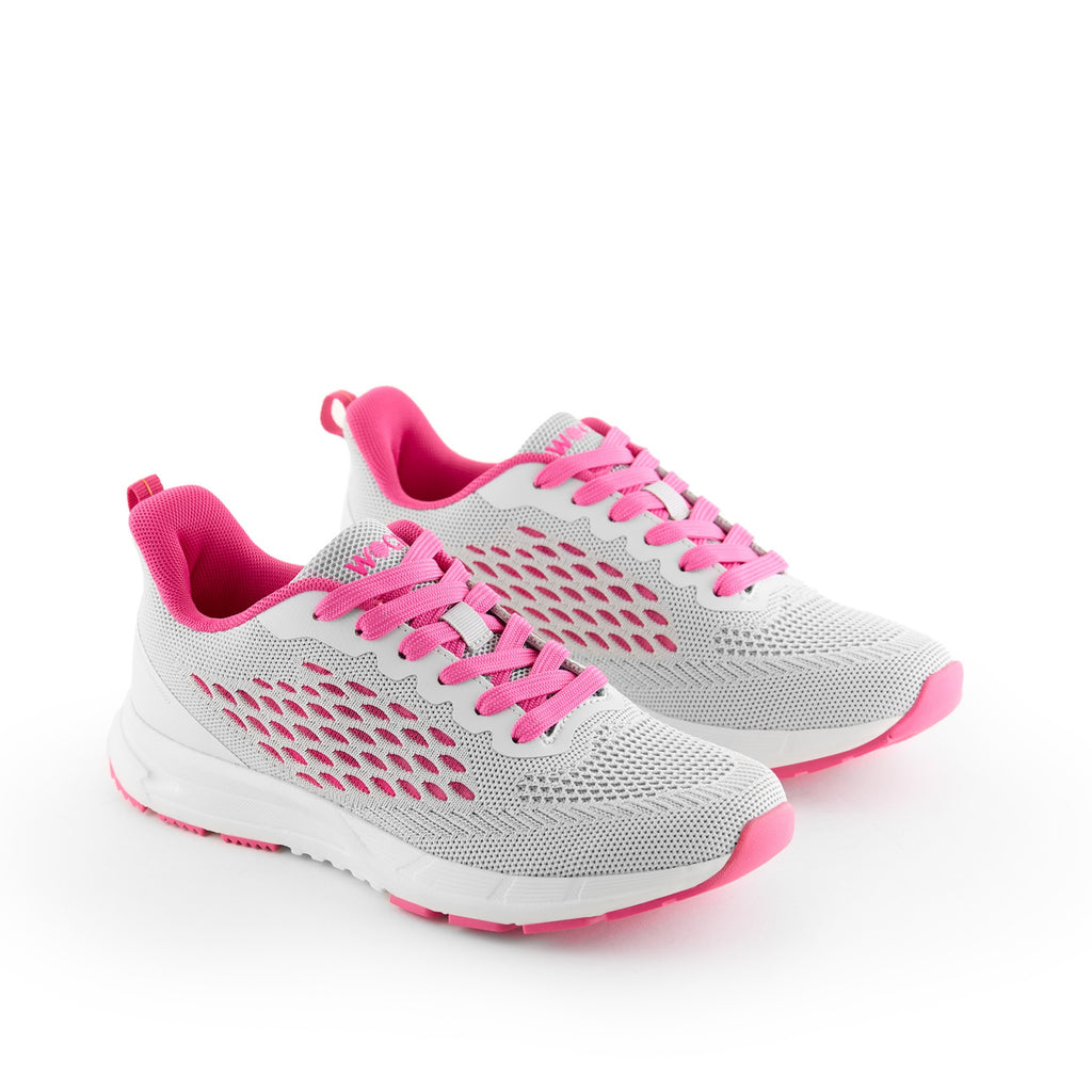 BR24 - Sneakers BREELITE 24 Hellgrau/Rosa