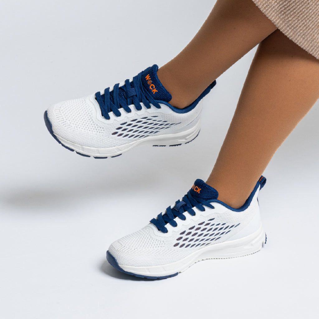 BR25 - Sneakers BREELITE 25 Weiss/Blau