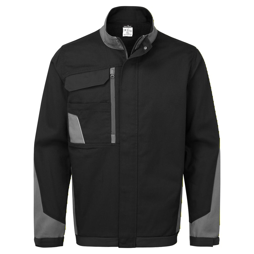 CD118BG - Blouson de travail bicolore en coton matelassé WX1