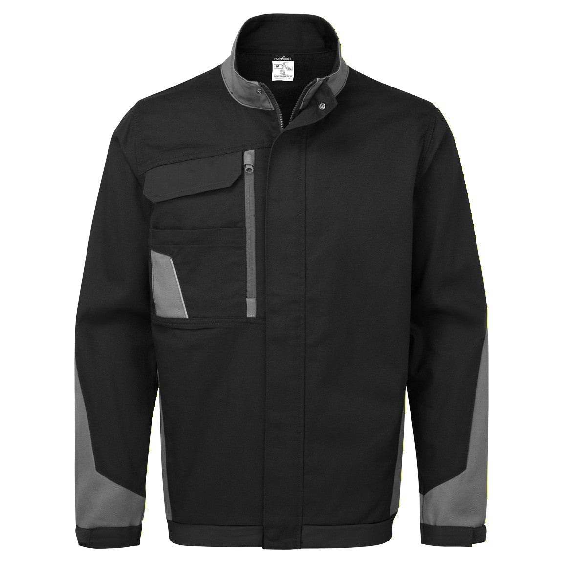 CD118BG - Blouson de travail bicolore en coton matelassé WX1