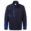 CD118NR - WX1 Veste de travail matelassée bicolore en coton Marine/Royale
