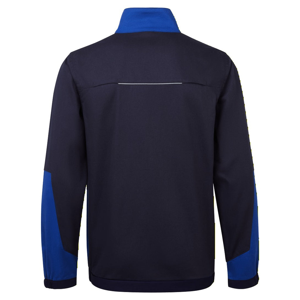 CD118NR - WX1 Veste de travail matelassée bicolore en coton Marine/Royale