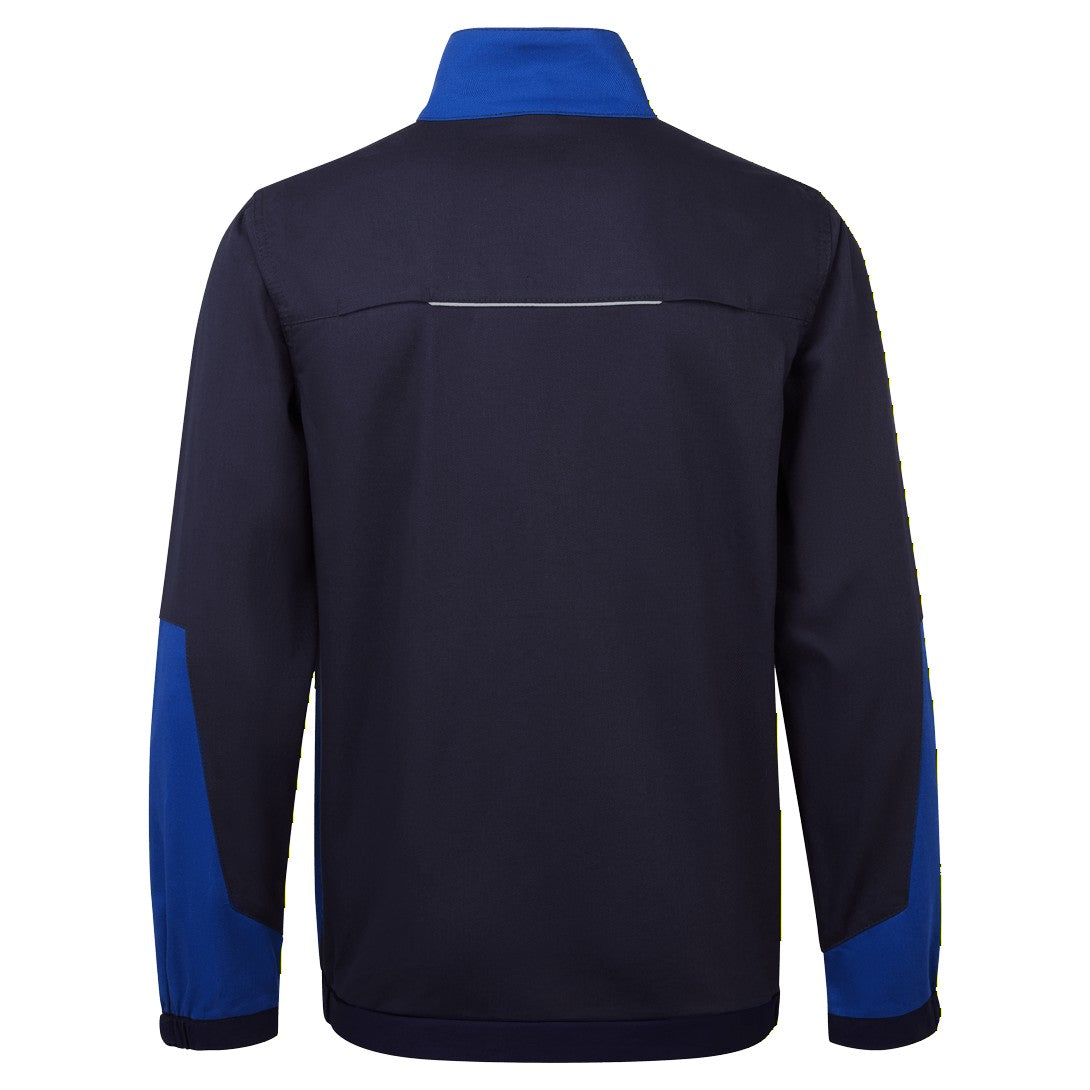 CD118NR - WX1 Veste de travail matelassée bicolore en coton Marine/Royale