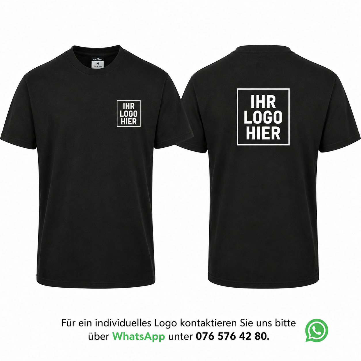 ES195B - ES1 Essential T-shirt S/S Schwarz