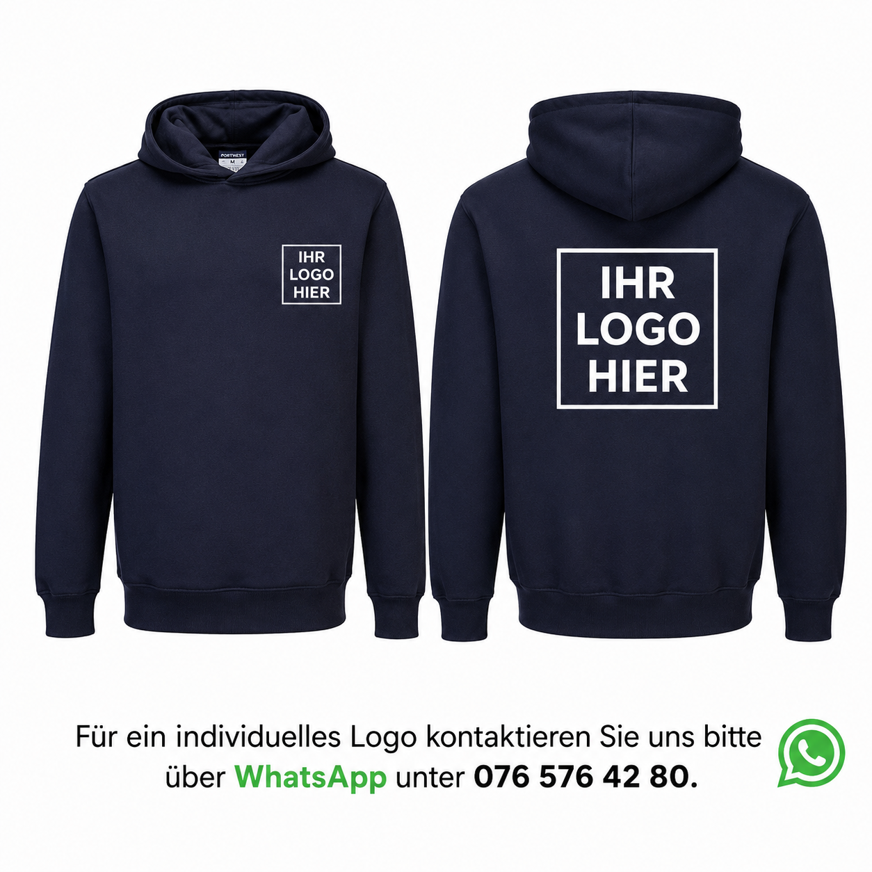 ES302N - ES1 Essential Hoodie Marine