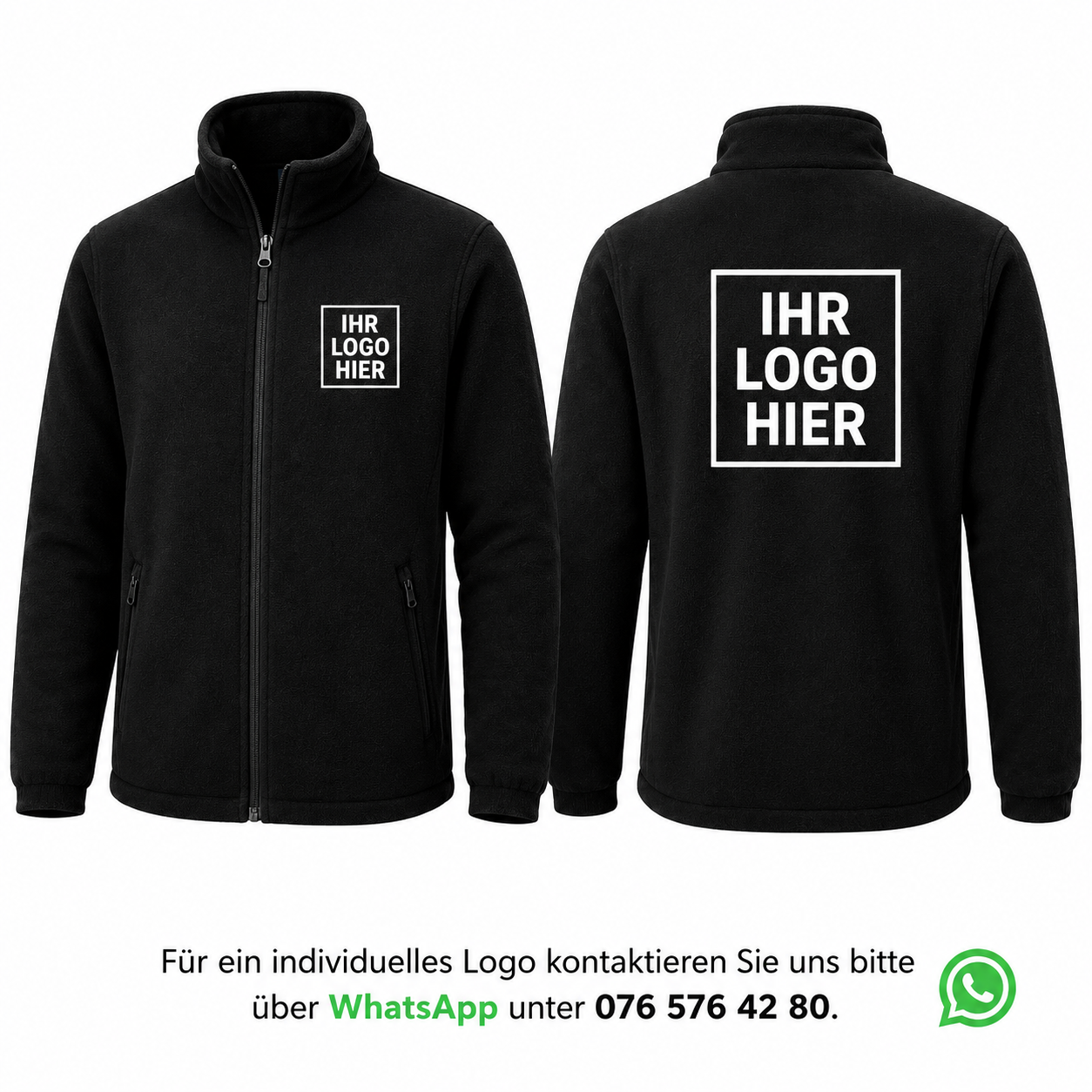 ES400B - ES1 Essential Fleece Schwarz