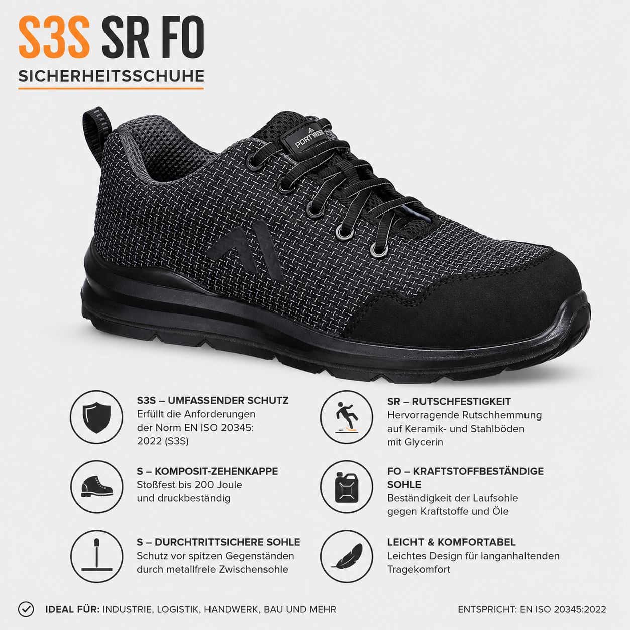FC72G - Composite -Trainer S3S SR FO Grau
