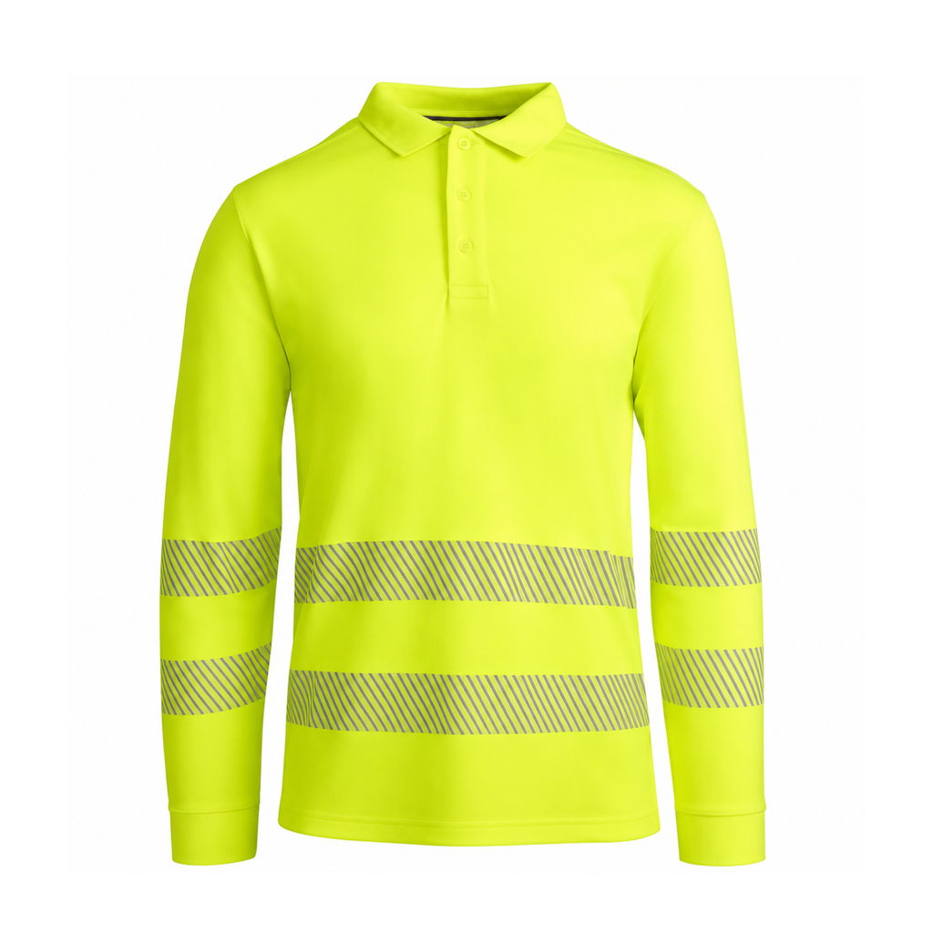 AV3 221 Poloshirt mit langen Ärmeln