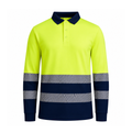 AV3 55221 Poloshirt mit langen Ärmeln
