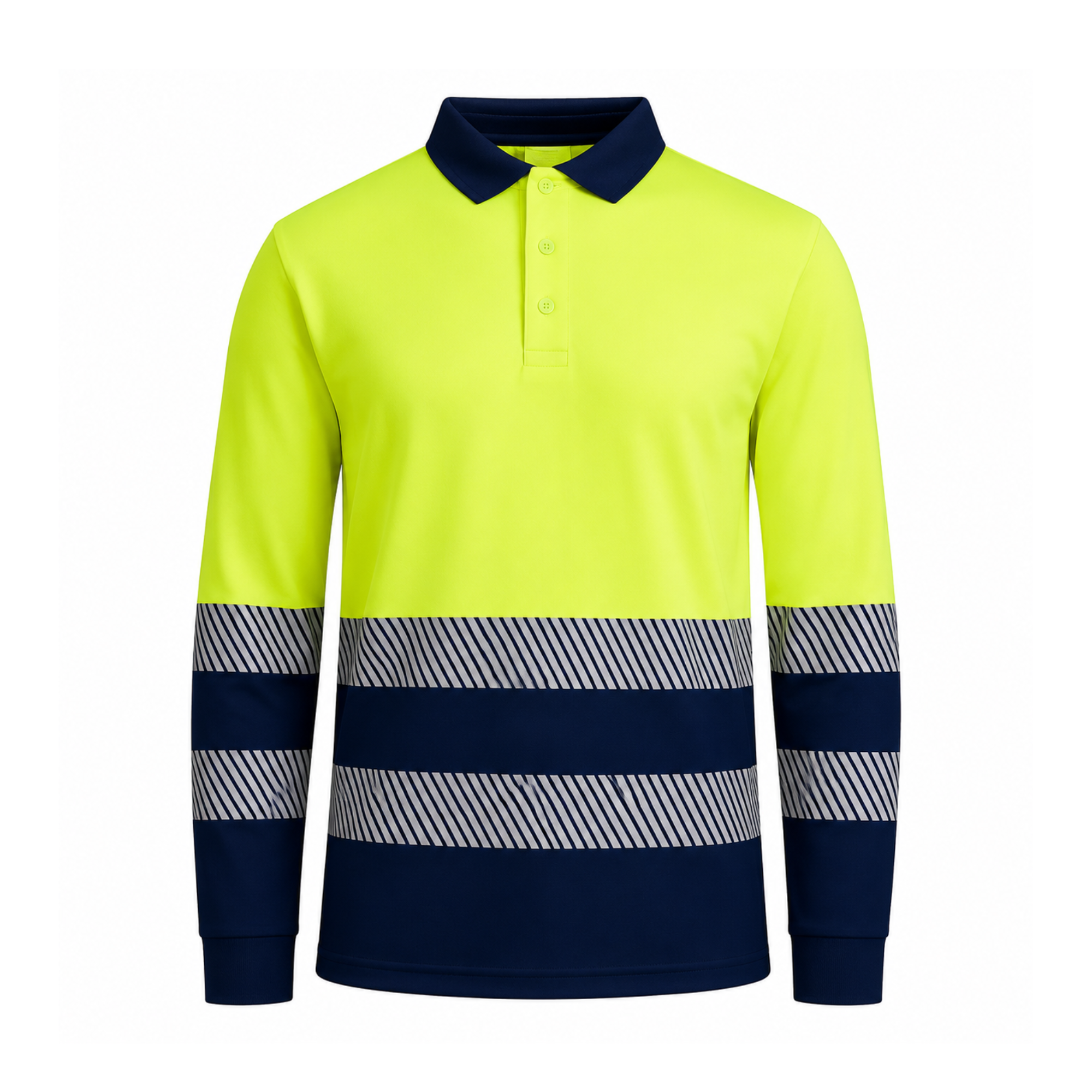 AV3 55221 Poloshirt mit langen Ärmeln