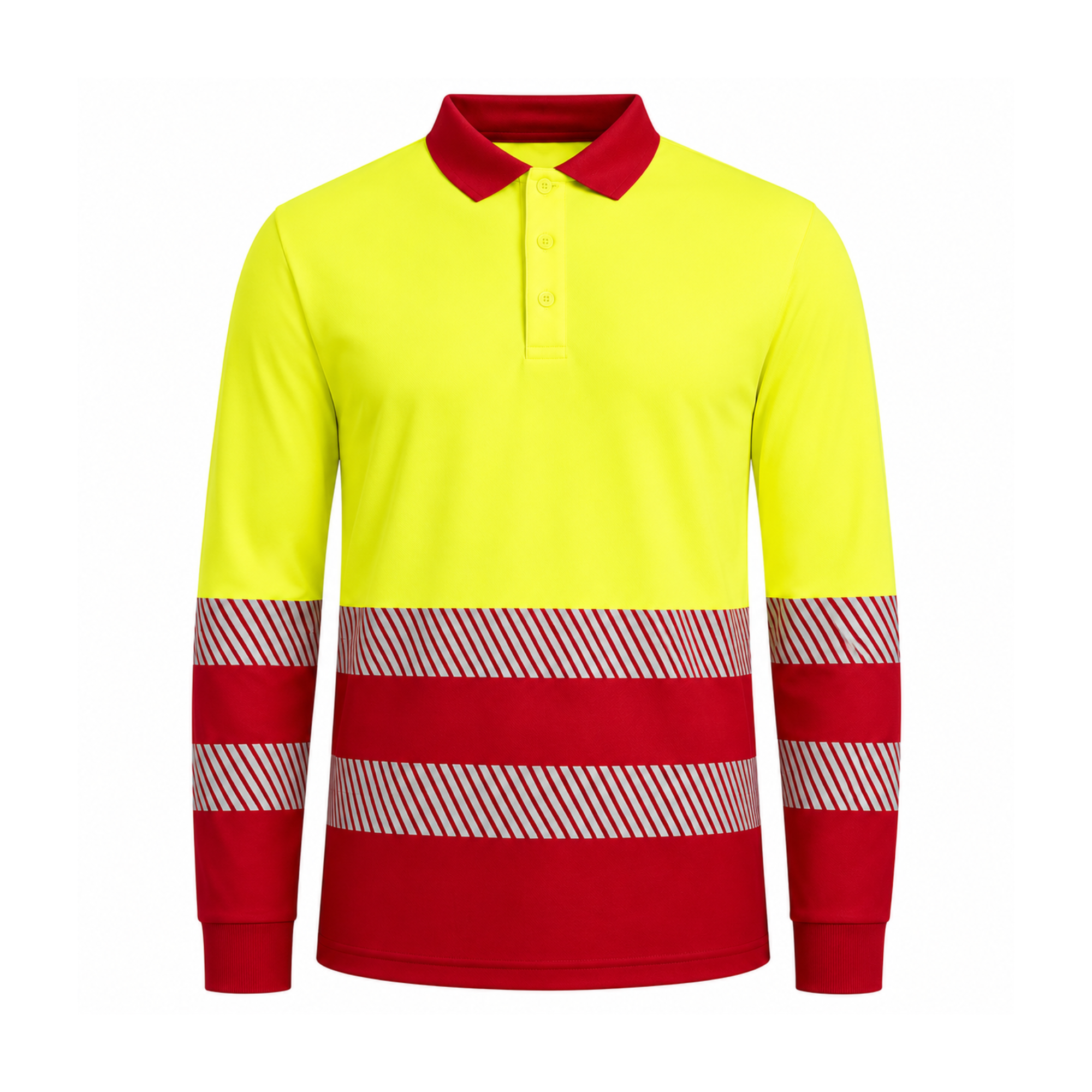AV3 601221 Poloshirt mit langen Ärmeln