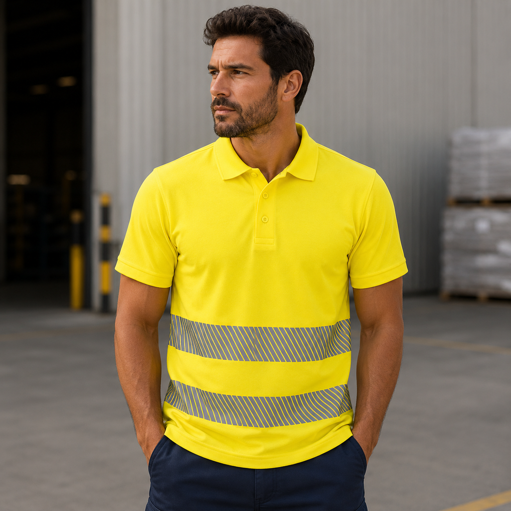 AV2 221 Poloshirt mit kurzen Ärmeln
