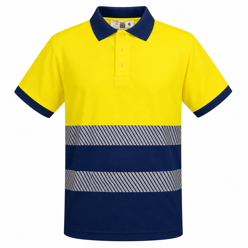 AV2 55221 Poloshirt mit kurzen Ärmeln