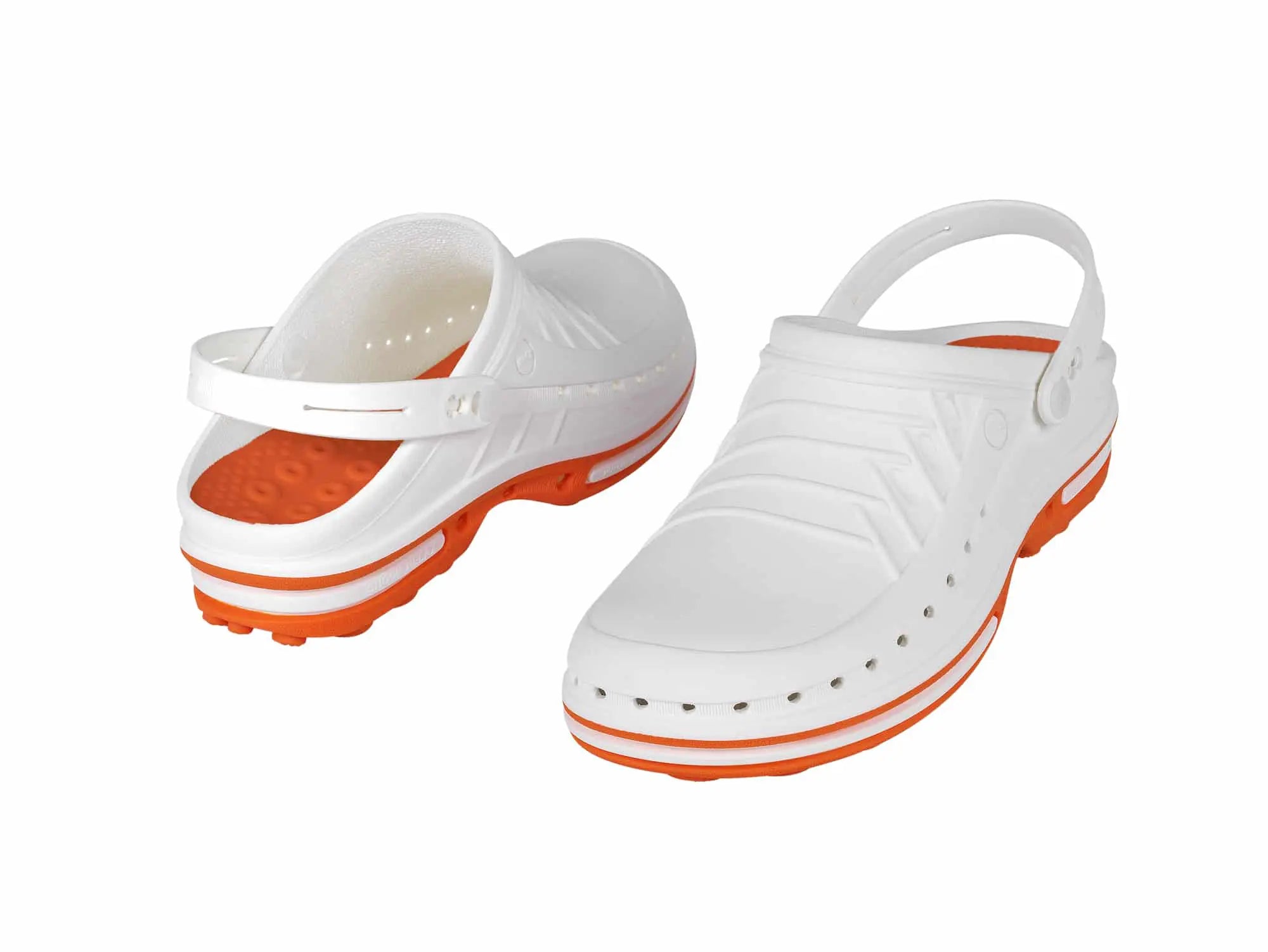 OP-Schuh CLOG 01 (orange/White)