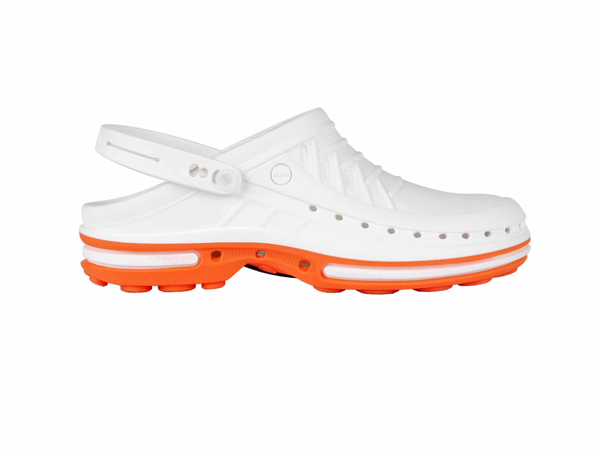 OP-Schuh CLOG 01 (orange/White)