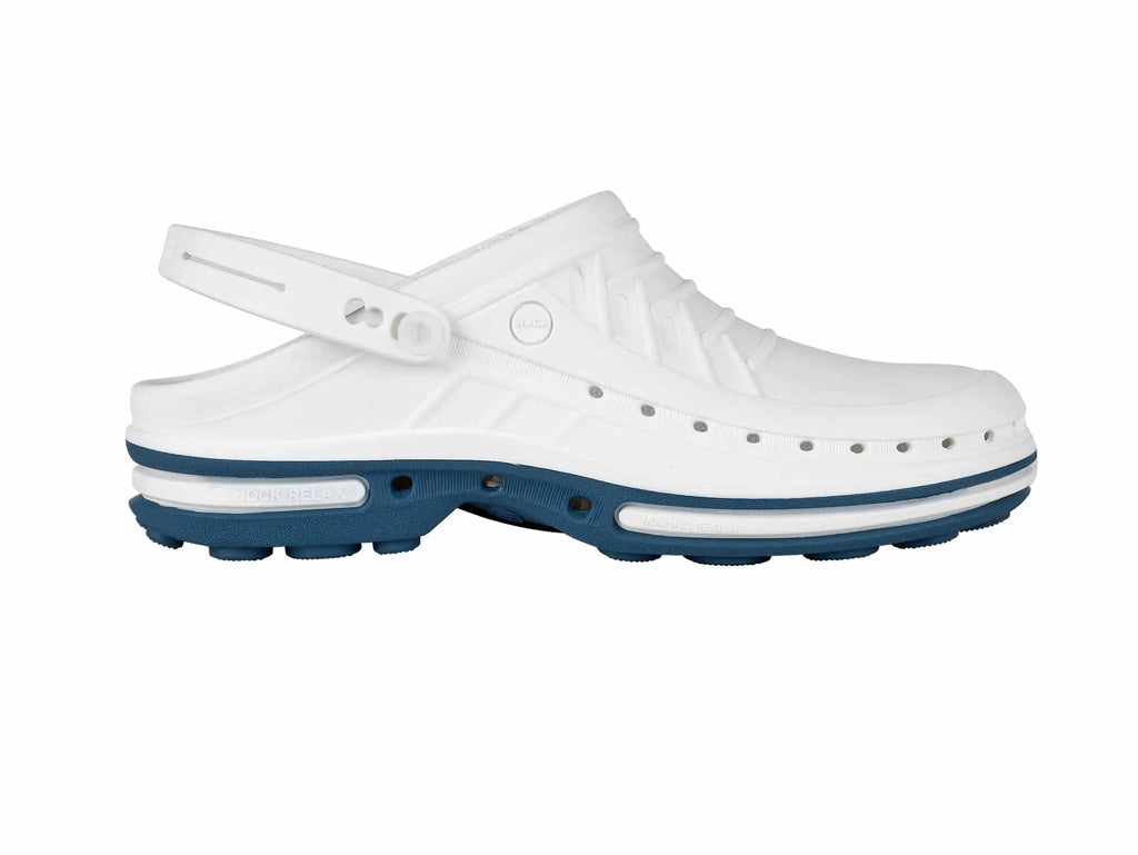 OP-Schuh CLOG 02 (blue/White)