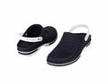OP-Schuh CLOG 03 (white/navy blue)