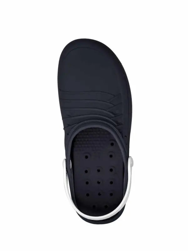 OP-Schuh CLOG 03 (white/navy blue)