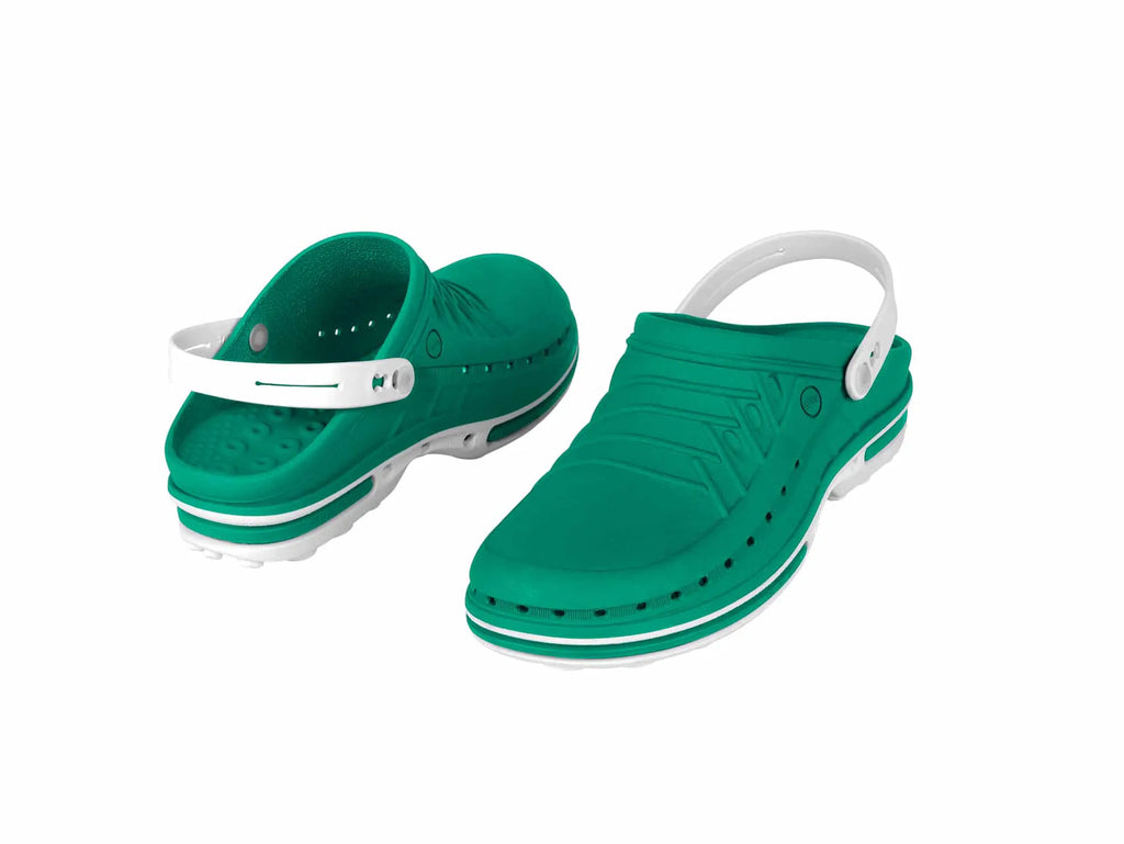 OP-Schuh CLOG 06 (white/green)