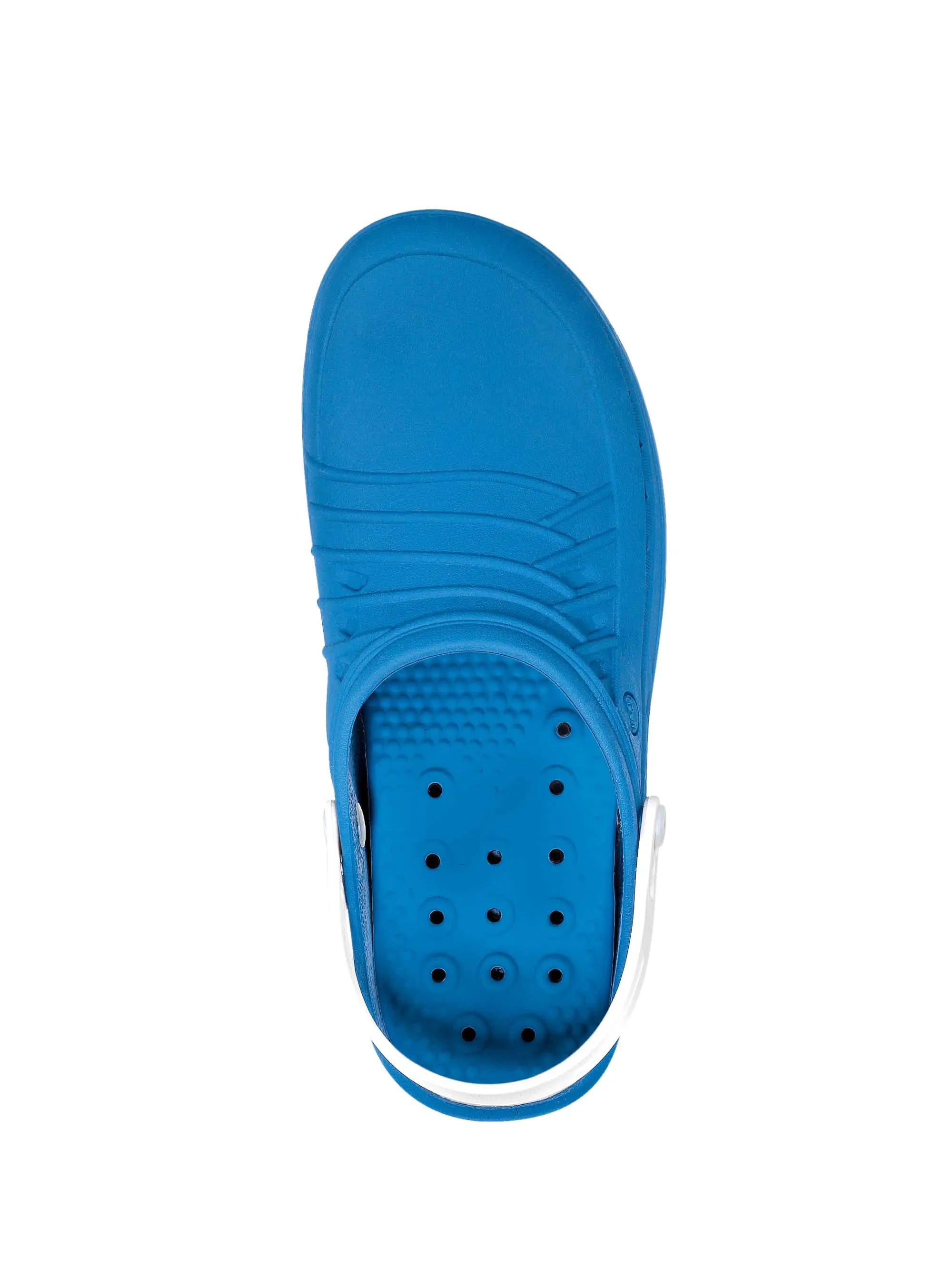 OP-Schuh CLOG 07 (white/m. blue)