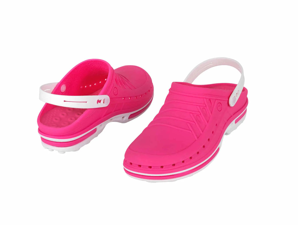 OP-Schuh CLOG 09 (white/fúchsia)