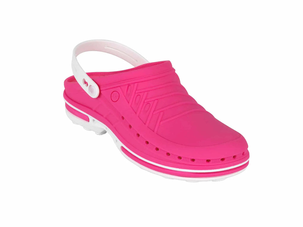 OP-Schuh CLOG 09 (white/fúchsia)