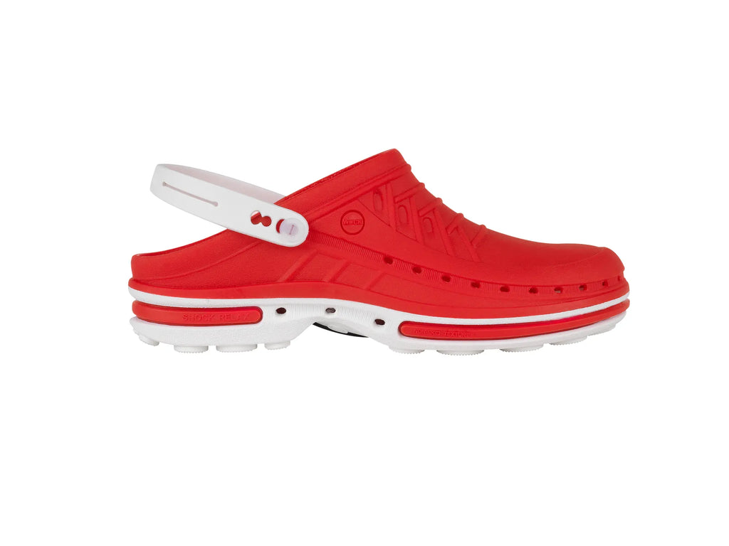 OP-Schuh CLOG 17 (White/red)