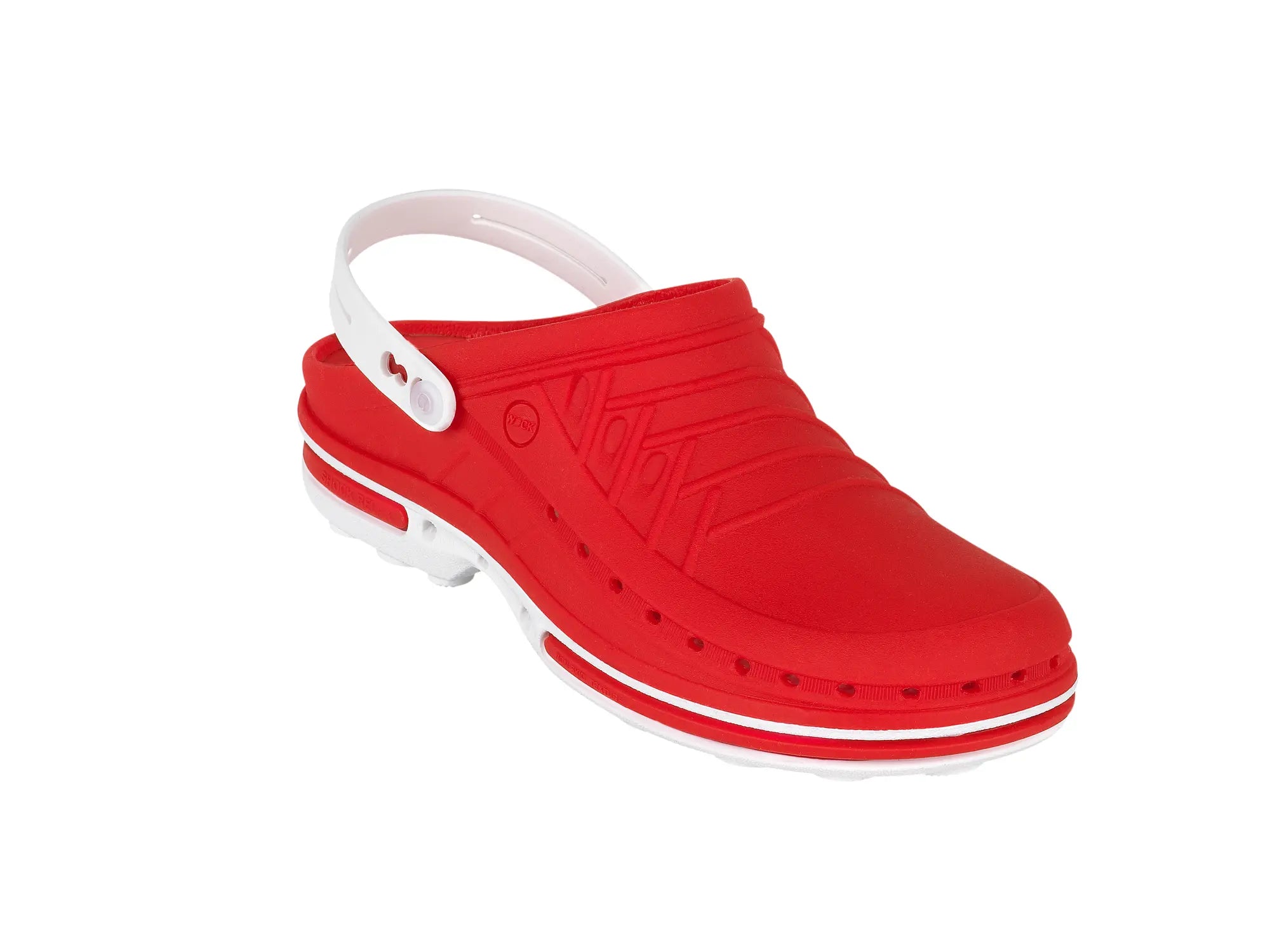 OP-Schuh CLOG 17 (White/red)