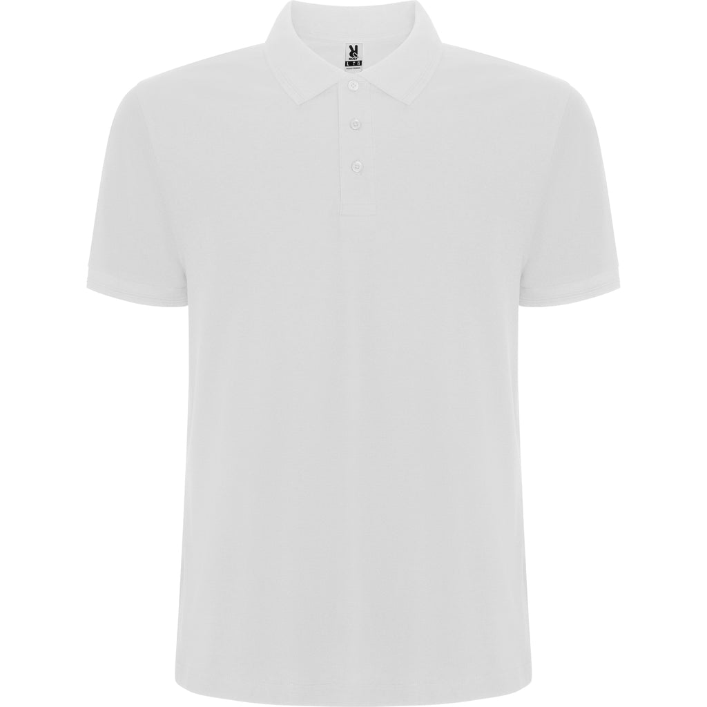 6609 - PEGASO PREMIUM Short sleeved combed cotton polo shirt