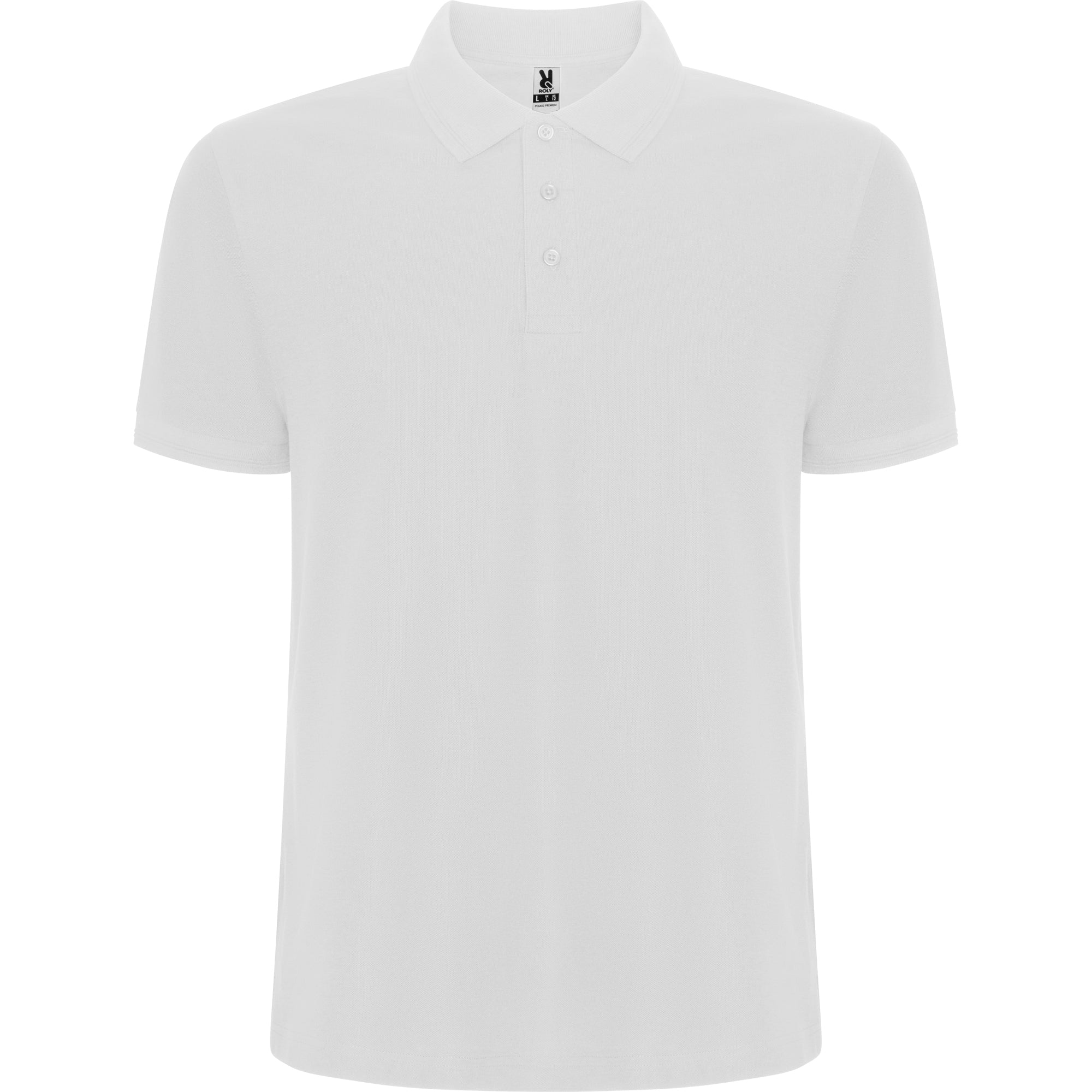 6609 - PEGASO PREMIUM Short sleeved combed cotton polo shirt