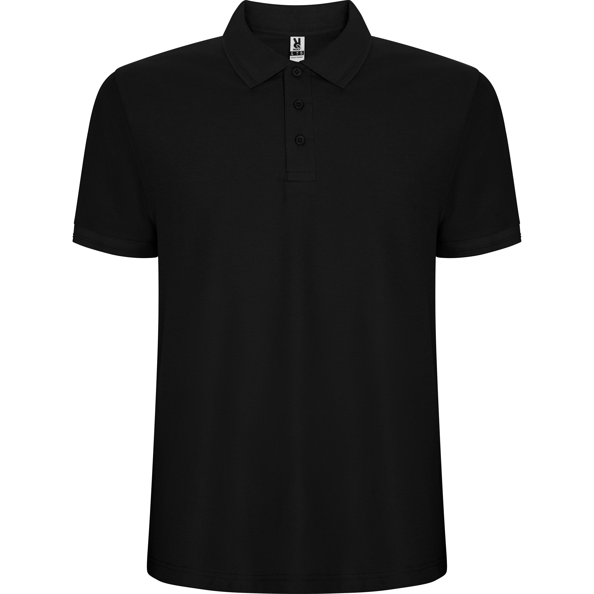 6609 - PEGASO PREMIUM Short sleeved combed cotton polo shirt
