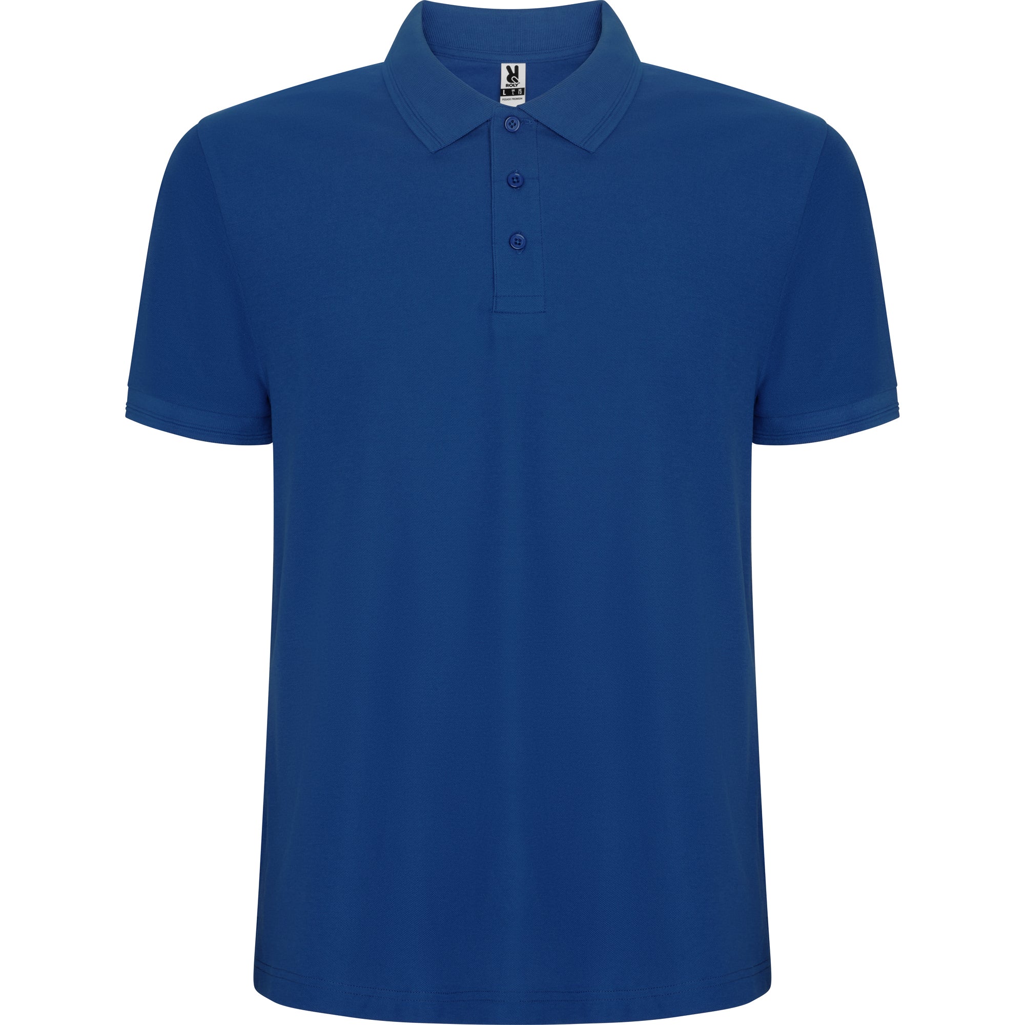6609 - PEGASO PREMIUM Short sleeved combed cotton polo shirt