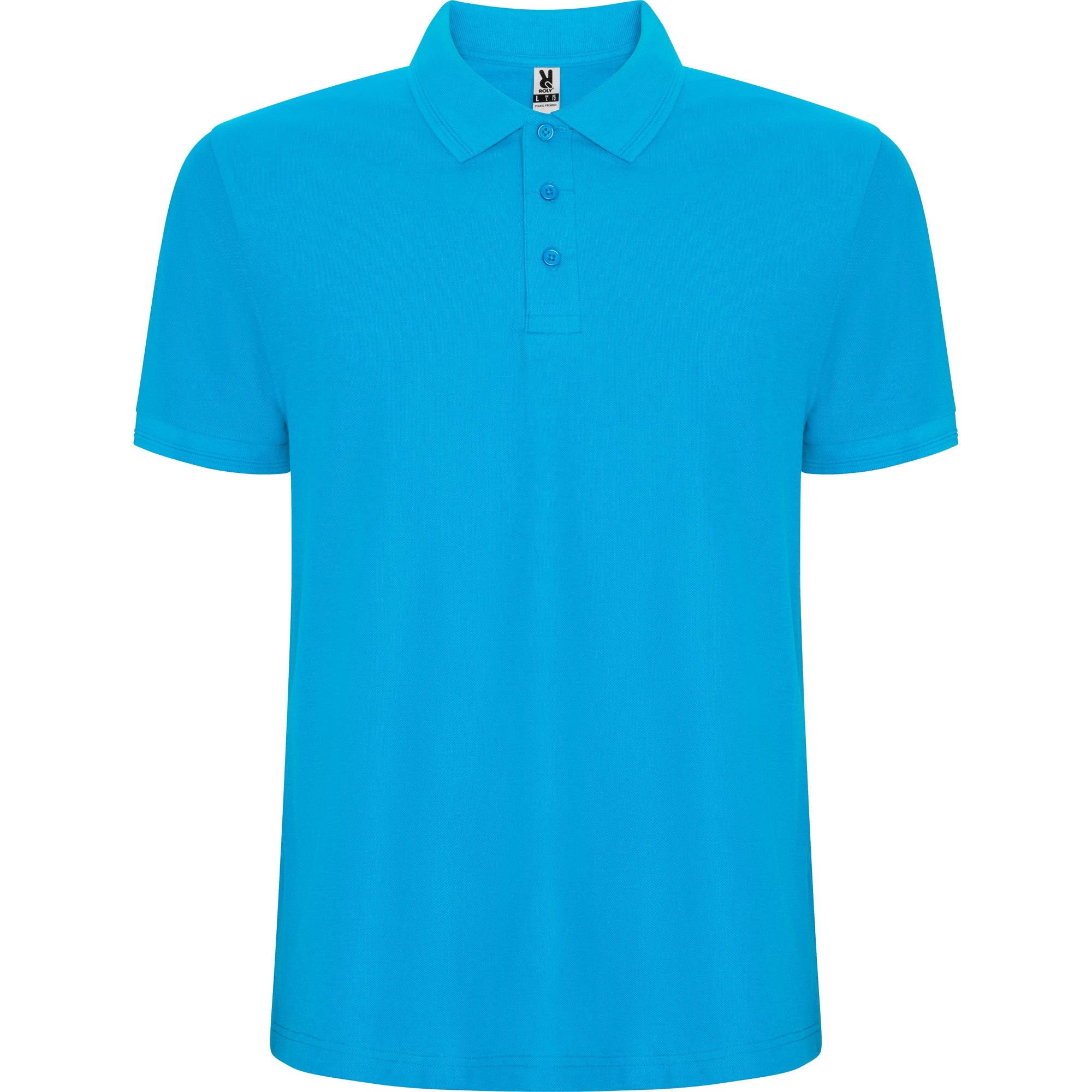 6609 - PEGASO PREMIUM Short sleeved combed cotton polo shirt