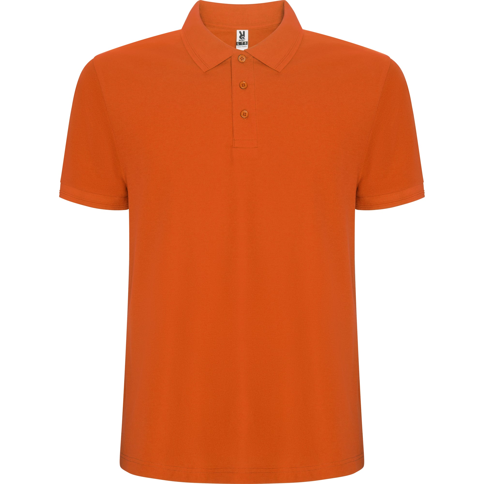 6609 - PEGASO PREMIUM Short sleeved combed cotton polo shirt