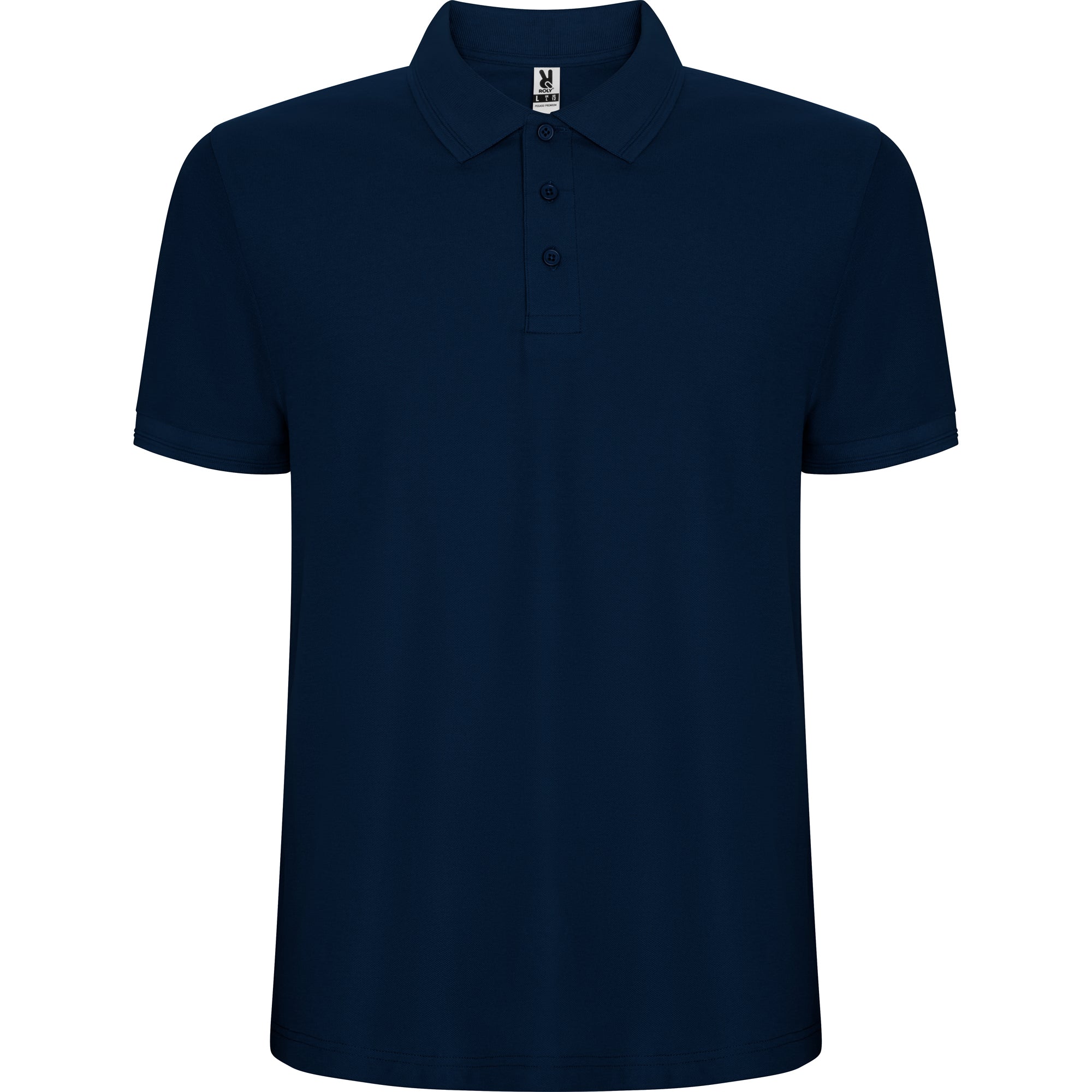 6609 - PEGASO PREMIUM Short sleeved combed cotton polo shirt