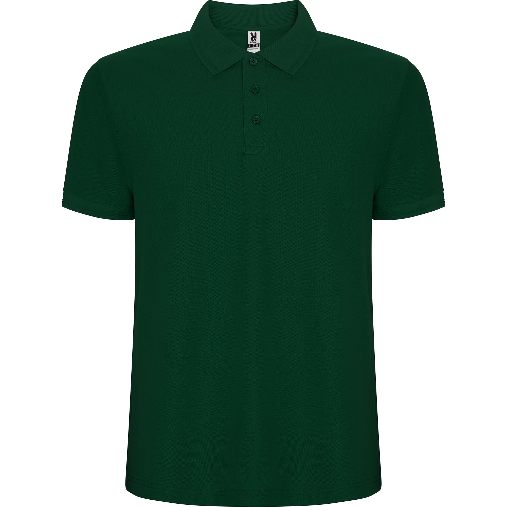 6609 - PEGASO PREMIUM Short sleeved combed cotton polo shirt