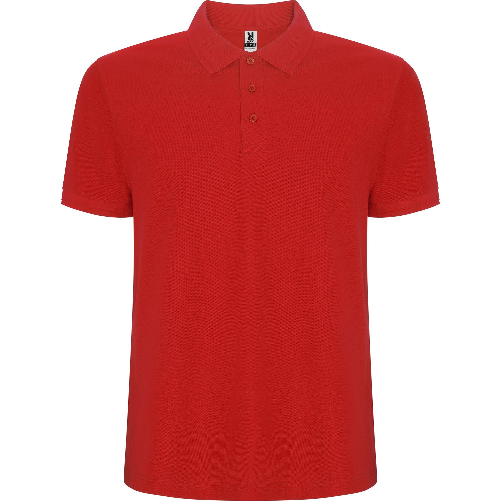 6609 - PEGASO PREMIUM Short sleeved combed cotton polo shirt