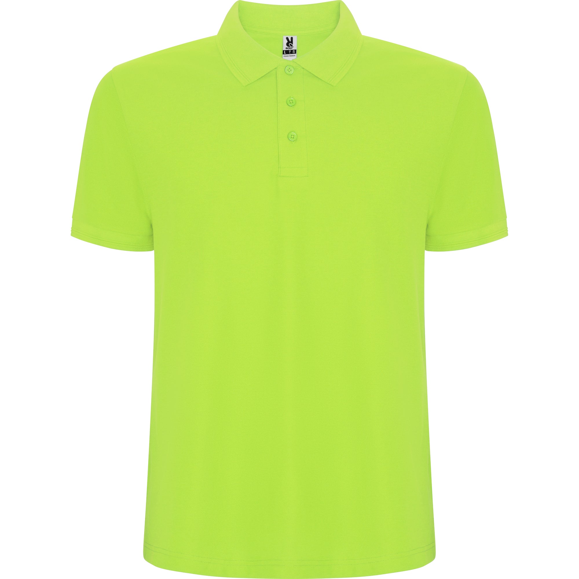 6609 - PEGASO PREMIUM Short sleeved combed cotton polo shirt