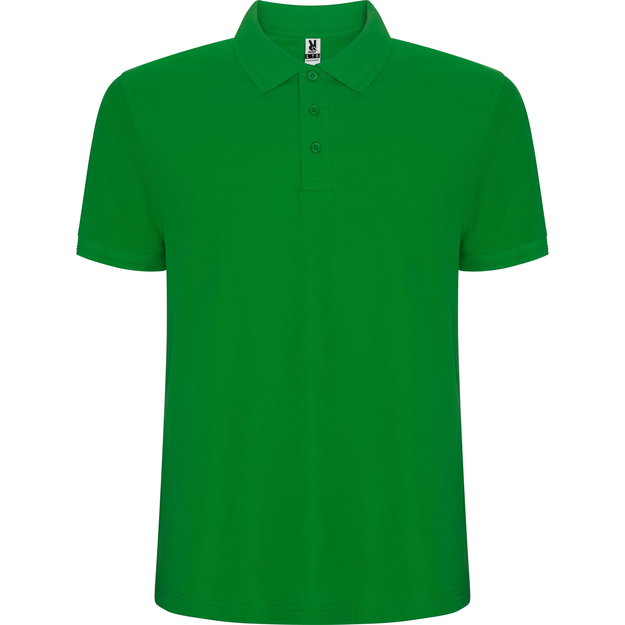 6609 - PEGASO PREMIUM Short sleeved combed cotton polo shirt